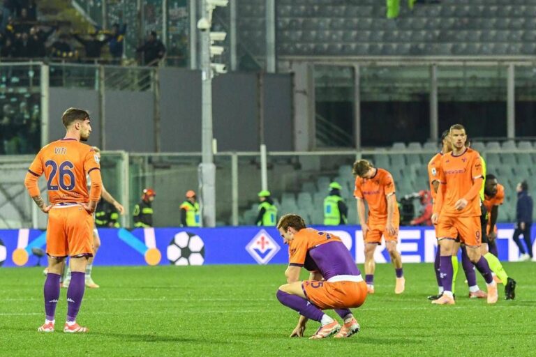 Calcio, Serie A: per Fiorentina sprofondo viola, dal sogno Champions all’incubo della B