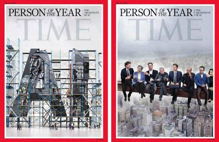 Intelligenza artificiale persona dell’anno per Time