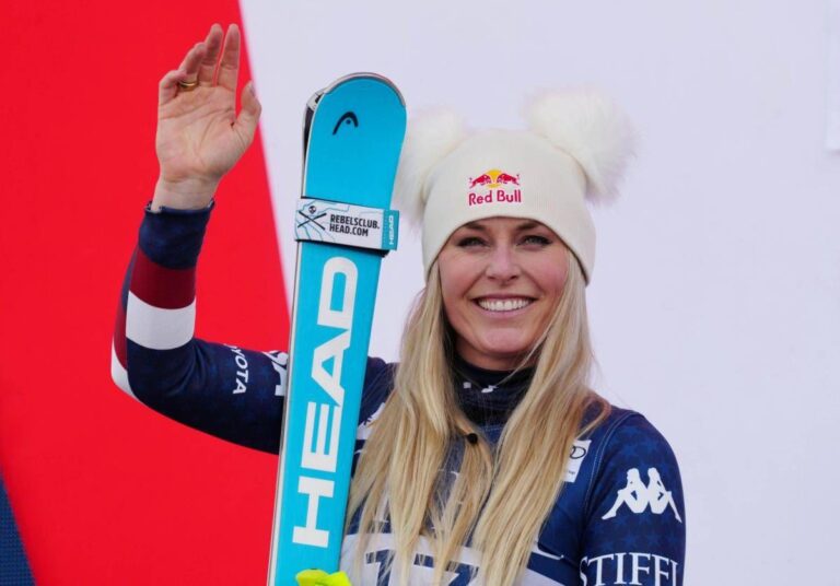 Lindsey Vonn trionfa nella discesa di St Moritz, Goggia quarta