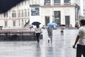 Meteo, piogge sull’Italia: in settimana torna il maltempo