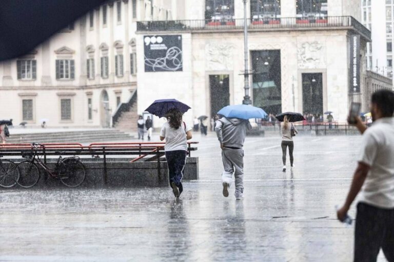 Meteo, piogge sull’Italia: in settimana torna il maltempo
